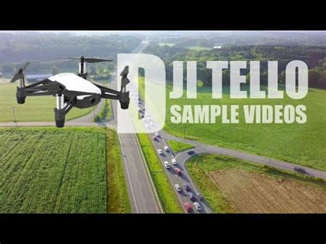 dji tello drone sample  traveling locations youtube