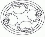 Coloring Pages Fruits Printable Mandala Fruit Kiwi Sweet Apple Info sketch template