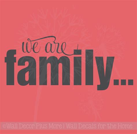 family wall decor lettering wall decal sticker quotes