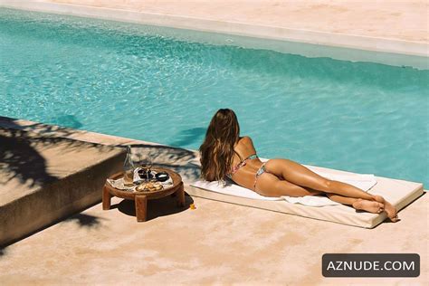 Josephine Skriver Sexy Poses On Poolside In A Bikini Photoshoot Aznude