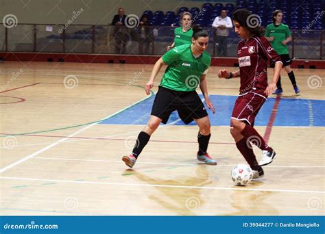 futsal action editorial photography image  italy players