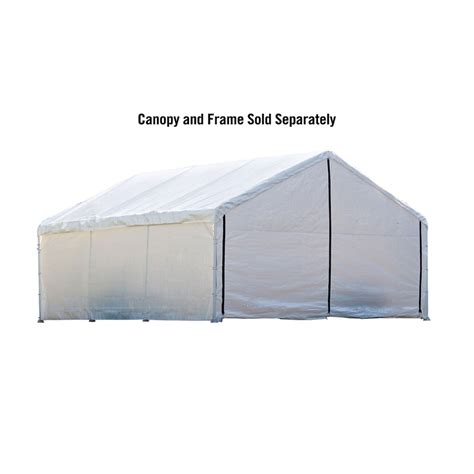 shelterlogic  ft   ft white canopy enclosure kit  home depot canada