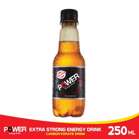 power extra strong energy drink pet ml shopee malaysia