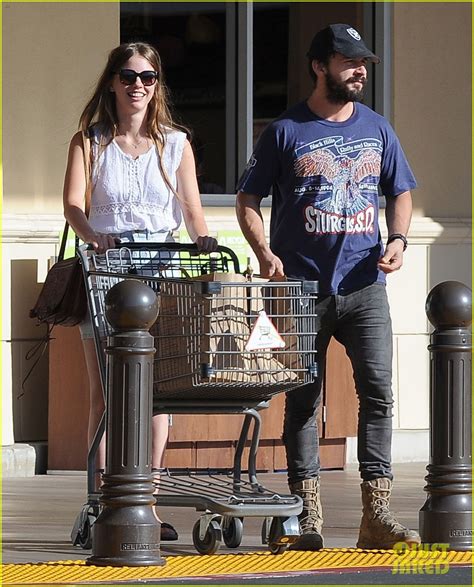 Shia Labeouf And Girlfriend Mia Goth Are Lemonade Lunch Lovers Photo