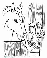 Farm Coloring Pages Kids Printables Pbs Girl Printable Horse Fun Drawing Color Print Friends Worksheets Getdrawings Activities Raisingourkids Places Help sketch template