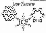 Flocon Neige Flocons Imprimer Dessins Etoile Pratique sketch template