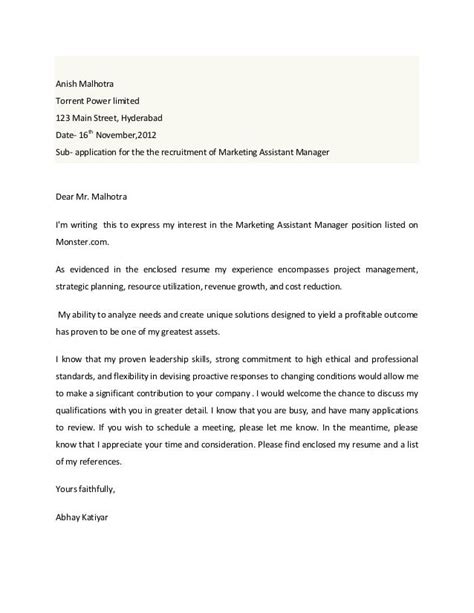 application letter sample cover letter sample qualifications