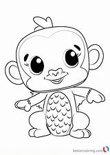 Hatchimals Coloring Pages Draw Printable Kids Step Print Coloriage Drawing Tutorials Color Bettercoloring sketch template