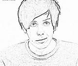 Youtuber Coloring Pages Printable Colouring Getdrawings Color Getcolorings sketch template