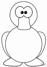 Coloring Duck Cartoon Pages Printable Drawing Categories sketch template