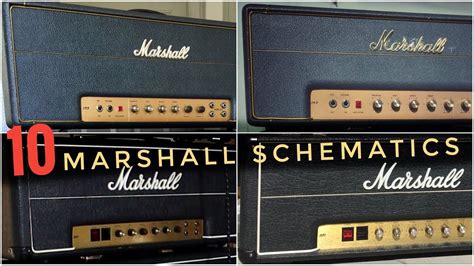 classic marshall amp schematics   similar youtube