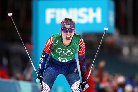 kikkan randall jesse diggins win u s women s first cross country medal the washington post