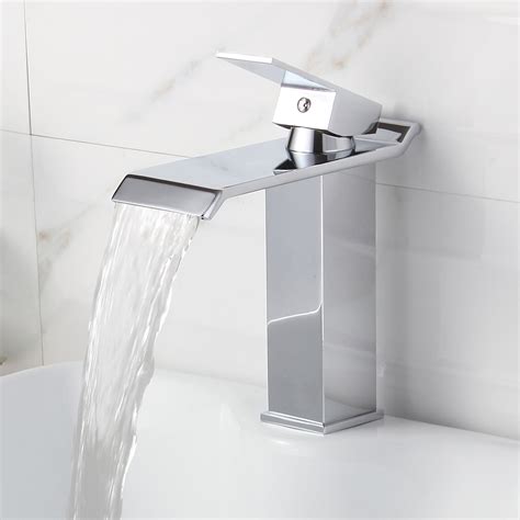 elite single handle bathroom waterfall faucet reviews wayfair