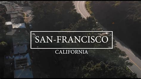 san francisco california drone video youtube