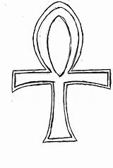 Ankh Tattoo Outline Cross Drawing Cliparts Ladybug Clipart Template Celtic Designs Library Clip Tattooshunt Favorites Add sketch template