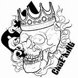 Drawing Skull Crown Gangster Gangsta Clipart Bandana Lion Drawings Mask Gas Transparent Clipartmag Monroe Marilyn Getdrawings sketch template