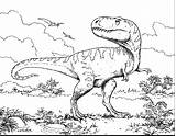 Rex Coloring Pages Color Trex Printable Getcolorings Print Tyrannosaurus sketch template