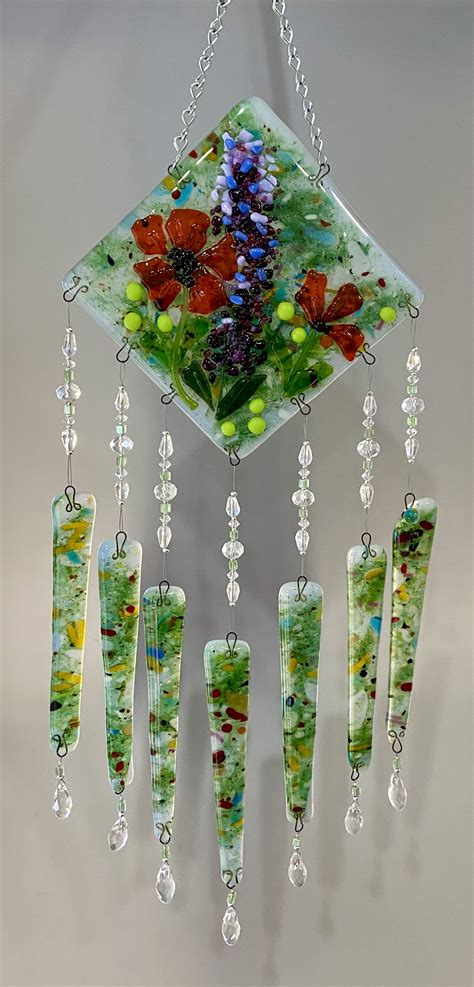 Pin By Yvonne Lister On Wind Chimed In 2021 Glass Wind Chimes Glass