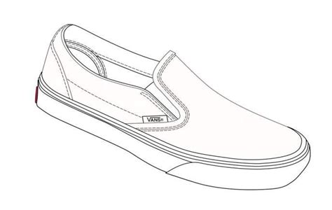 van shoes coloring pages coloring home