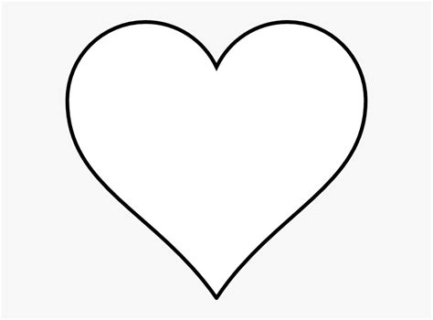 blank heart clip art white love heart vector hd png