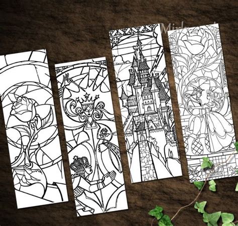 disney coloring bookmarks kids  adult coloring pages