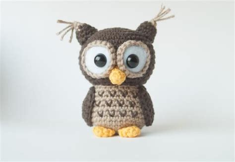 amigurumi owl  pattern weave crochet