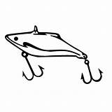 Fishing Lure Clipartmag sketch template