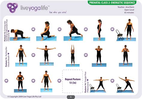 prenatal yoga program class   yoga life