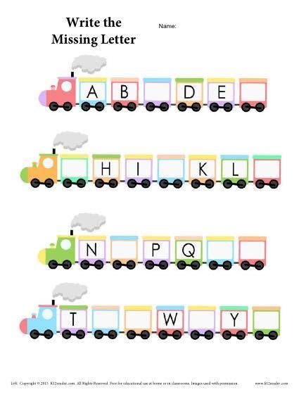 alphabet train worksheet abcs artofit