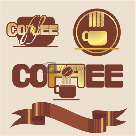 coffee logo  tigra vectors illustrations   yayimages