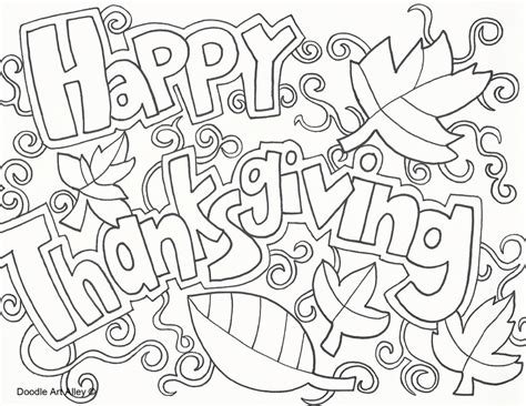 thanksgiving coloring pages printouts