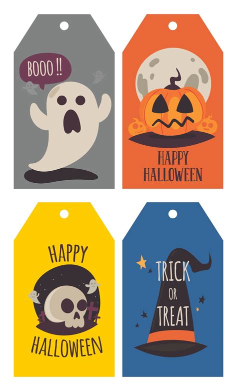 halloween gift bag tags printable