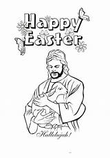 Jesus Coloring Lamb Resurrection Christ Pages Easter Netart Colouring Color Sheets Religious Print Book sketch template