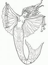 Sirene Coloriage Dessin H2o Mermaids Sirène Sirena Tema Mcfaddell Phee Greatestcoloringbook Fairies Imprimer Elven Fantastique Colorier Mako Adults Half Coloringhome sketch template