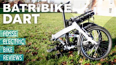 bike review batribike dart powerful electric folding bike uk youtube