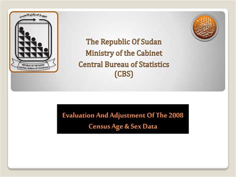 Ppt Evaluation And Adjustment Of The 2008 Census Age And Sex Data