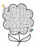 Maze Mazes Doolhof Labirinto Labyrinthe Labyrinths Lente Labirinti Printactivities Puzzel Labirint Primavera Puzzels Bloem Strani Outs Giochi Colorat Puzzle Autistic sketch template