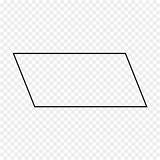 Parallelogram Rectangle Jajar Genjang Gambar Geometry Geometri Geometric Angle Garis Quadrilateral Clipground Bentuk Pngegg Pngwing sketch template