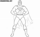 Superman Drawingforall Ayvazyan Stepan sketch template