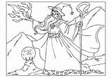 Coloring Wizard Pages Sheets Merlin Colouring Printable Adult Print Board Edupics Comment Choose Coloringhome Comments sketch template