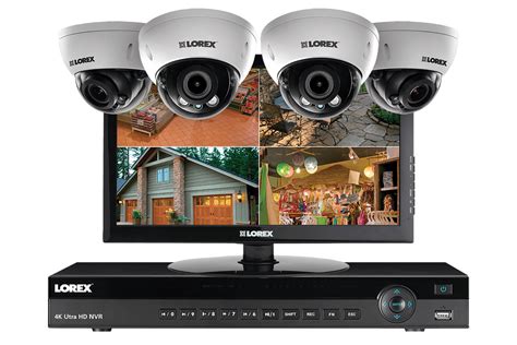 2k Ip Camera Home Security System With Monitor 140ft