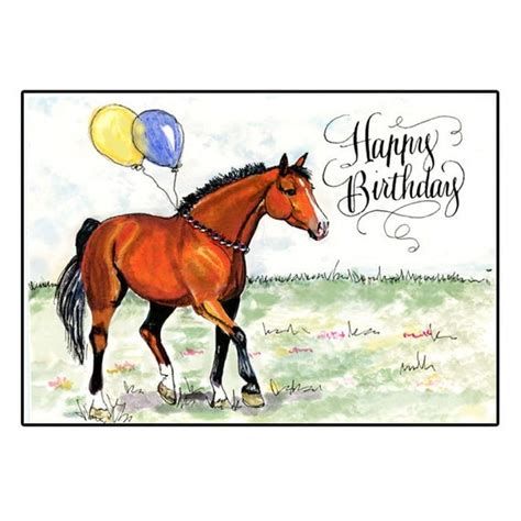 horse birthday cards  printable printable word searches