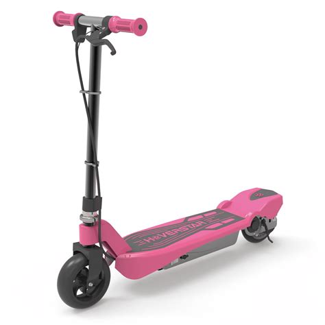 hoverstar electric kick start scooter  kids pink walmartcom