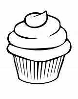 Cliparts Coloring Pages Cupcake Delicious Add Cookie Girls Favorites sketch template