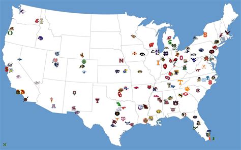 college football map college football map college football college football fans
