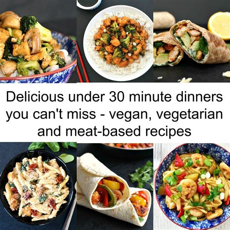 30 minute quick healthy dinner recipes you can t miss