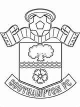 Coloring Pages College Southampton West Ham United Getcolorings City sketch template