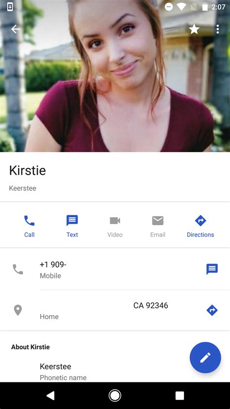 google updates  contacts app   ui   features phandroid