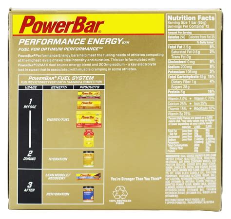 power bar nutrition label ythoreccio