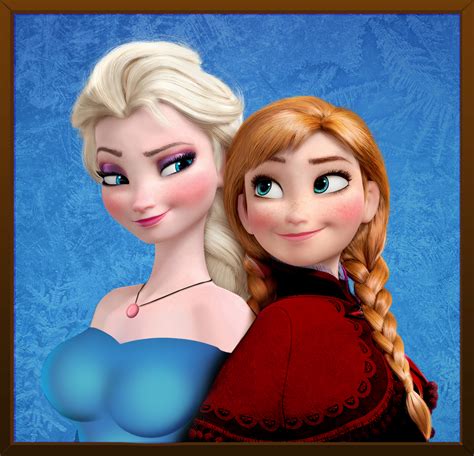 Elsa Y Anna Beauty Girls By Sensualdigitalart On Deviantart
